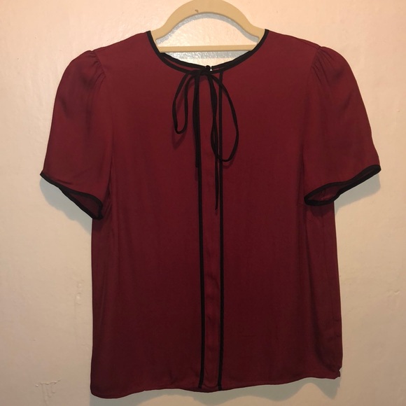 ZARA SHORT SLEEVE TOP - Picture 1 of 5